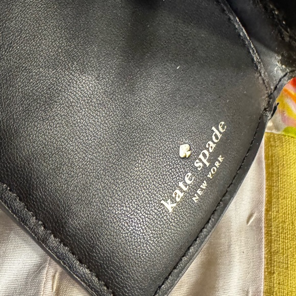 Kate Spade Patterson Drive Black Pebbled Leather Continental Wallet - Picture 6 of 9